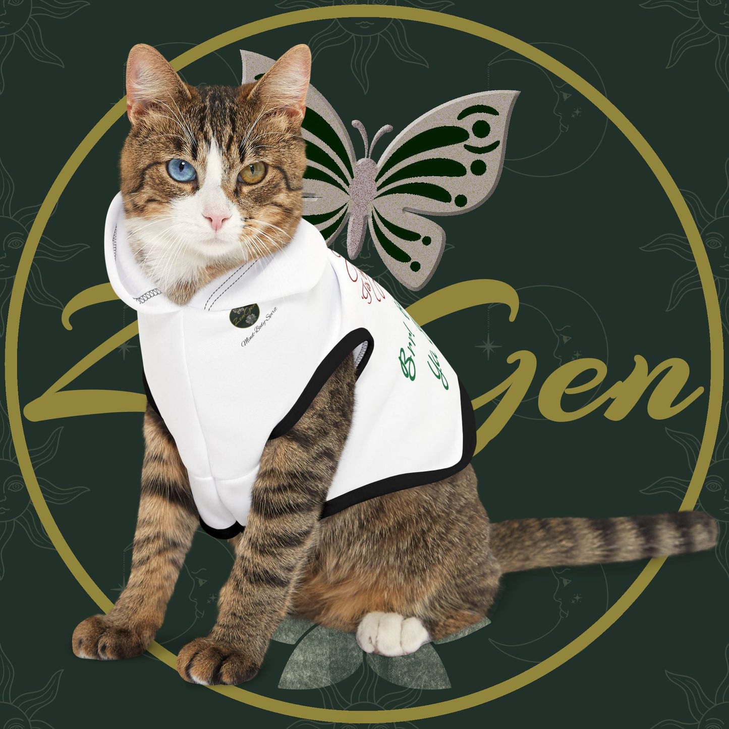 Holiday Season - Pet Hoodie - ZenGen Furry Nation