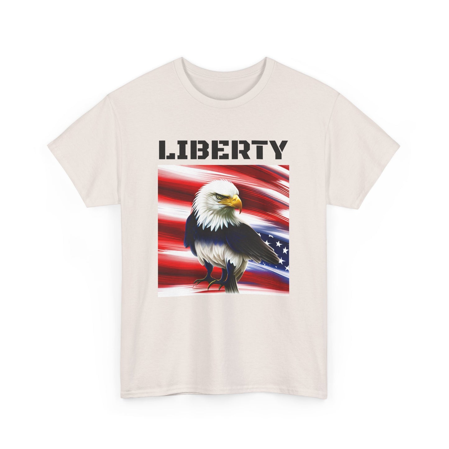 LIBERTY, Living Free - Unisex Heavy Cotton Tee - ZenGen USA