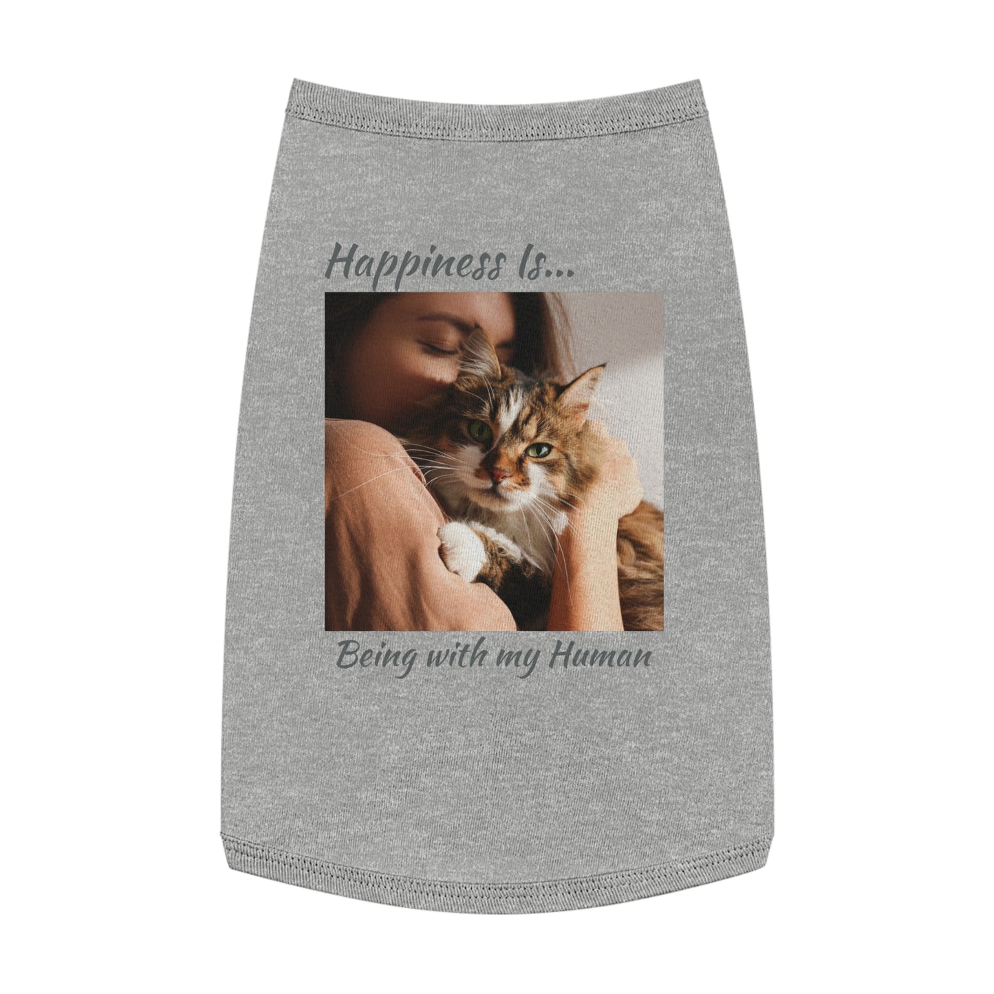 Pet Tank Top Kitty - Happiness is... ZenGen Furry Nation