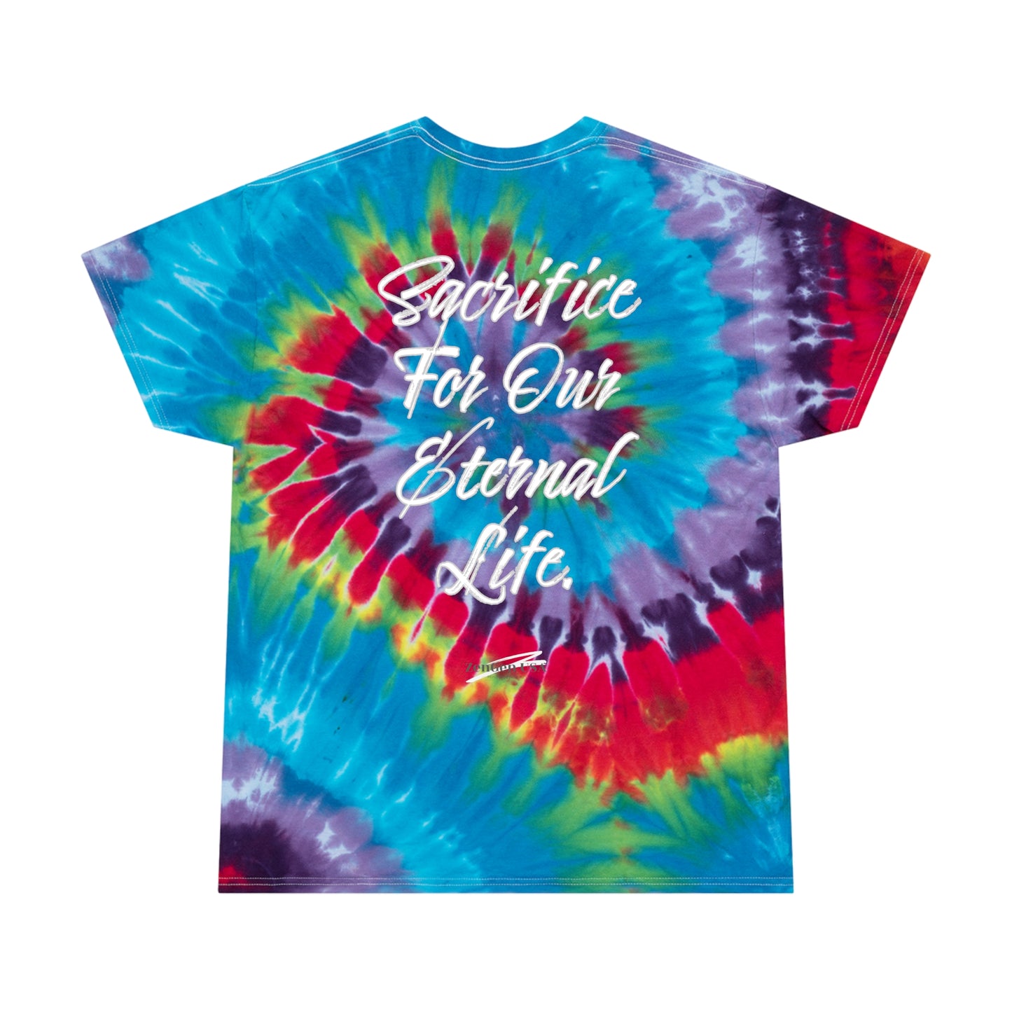 Sacrifice John 3:16 | Tie-Dye Tee, Spiral | 2 Styles | ZenGen USA