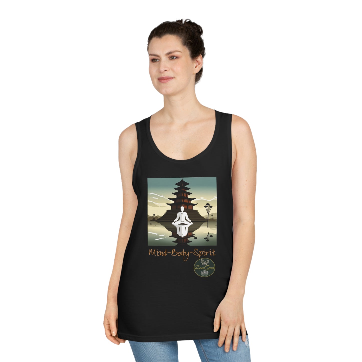 Mind-Body-Spirit, Unisex Softstyle™ Tank Top