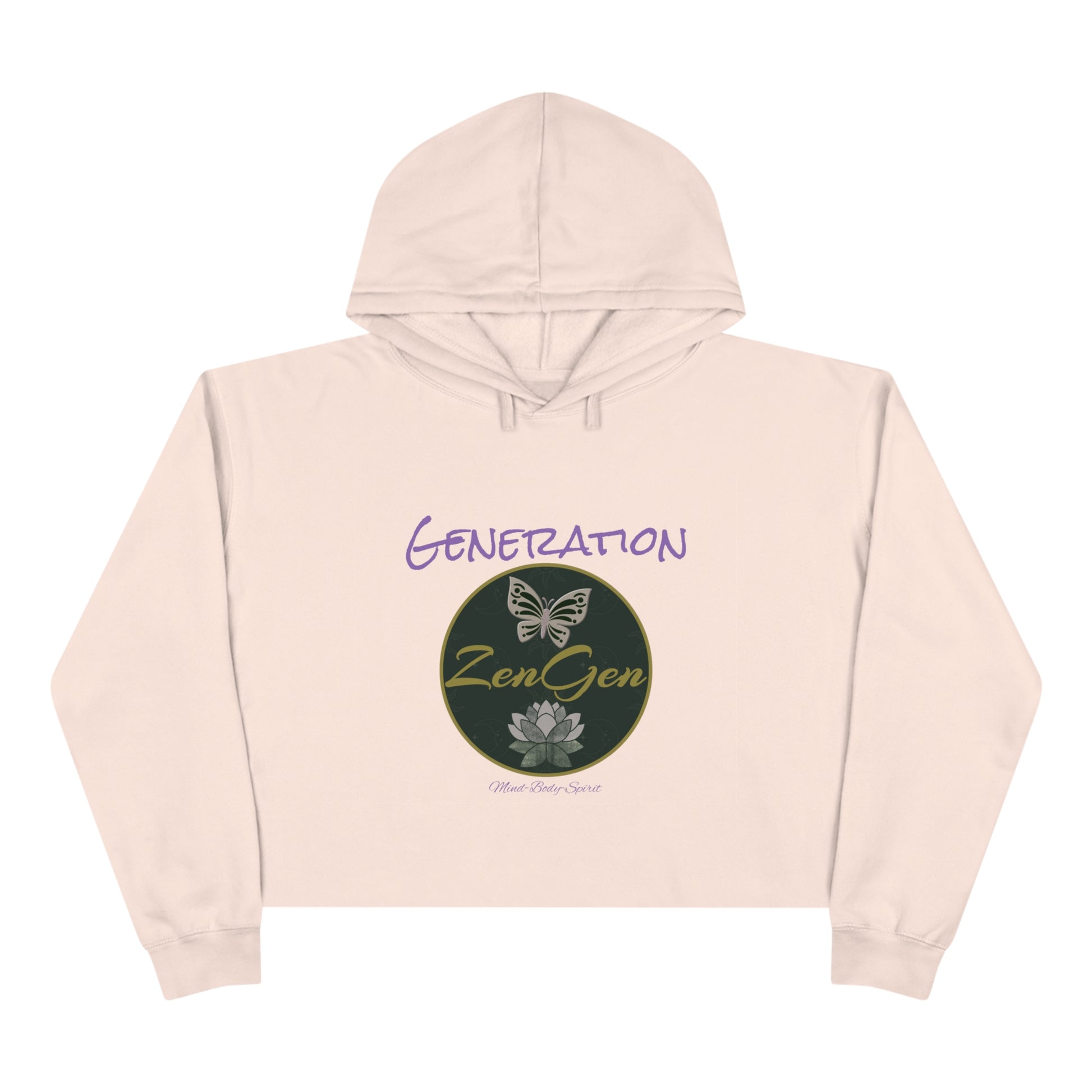 Generation ZenGen - Crop Hoodie - ZenGen USA