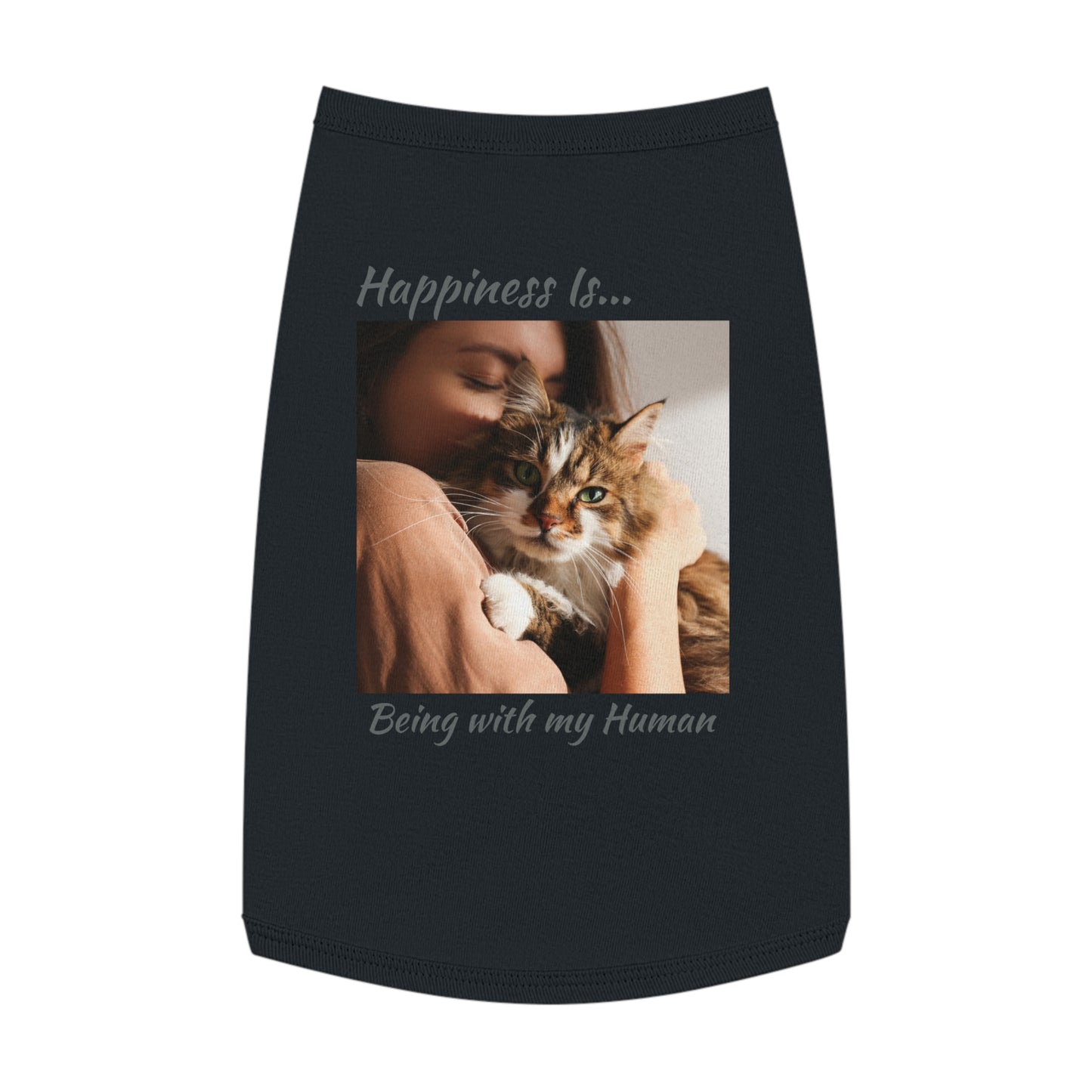 Pet Tank Top Kitty - Happiness is... ZenGen Furry Nation