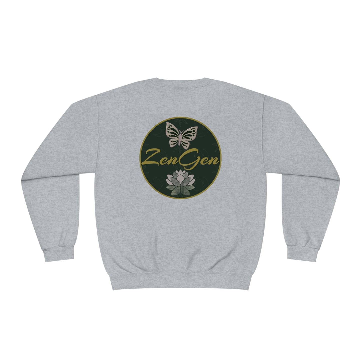 ZenGen Logo Sweatshirt - Unisex NuBlend® Crewneck Sweatshirt