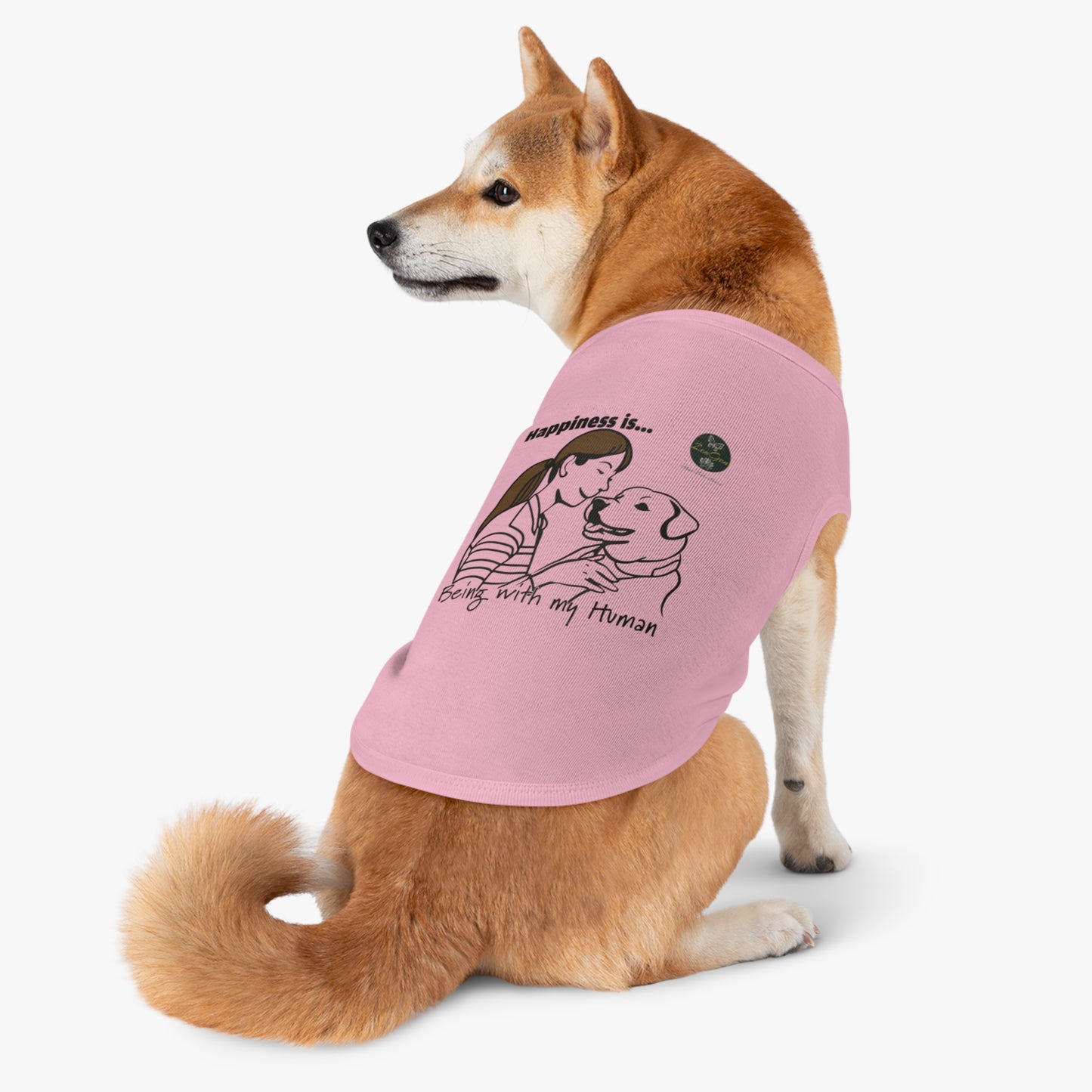 Pet Tank Top - Happiness is... ZenGen Furry Nation