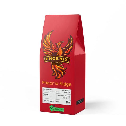 Phoenix Coffee by ZenGen: Artisan Crafted Phoenix Ridge Coffee Blend(Dark French Roast)