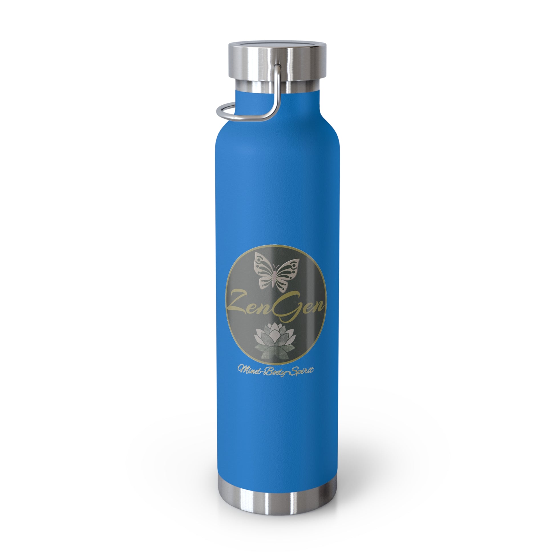 One Race Human | Copper Vacuum Insulated Bottle, 22oz | ZenGen USA - ZenGen USA