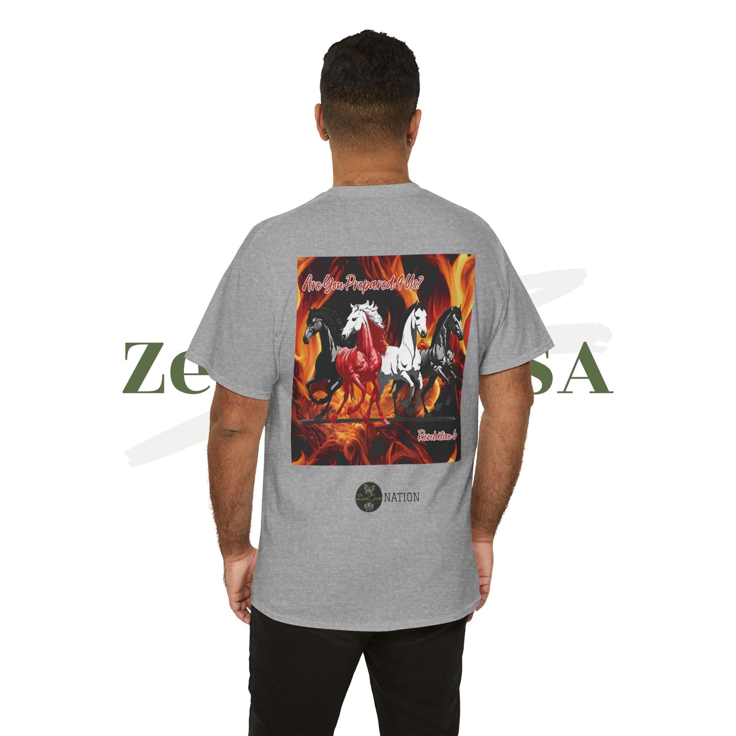 Apocalypse - Are You Prepared? - Unisex Heavy Cotton Tee - ZenGen USA