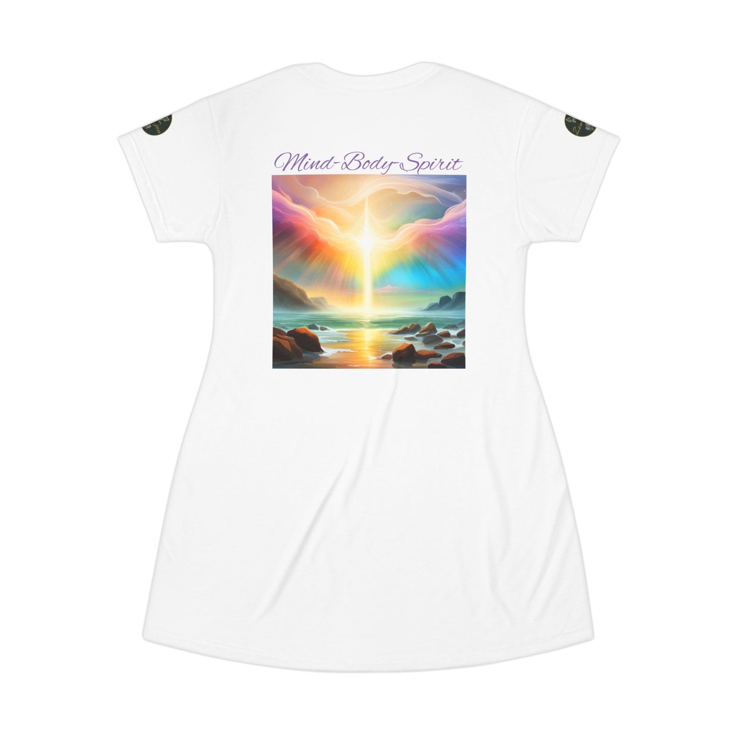 Blessings Abound - T-Shirt Dress - ZenGen USA