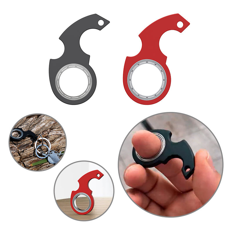Creative Fidget Spinner Toy Keychain Hand Spinner Anti-Anxiety Toy Relieves Stress Finger Spinner Keychain Bottle Opener Kids Toy - ZenGen USA