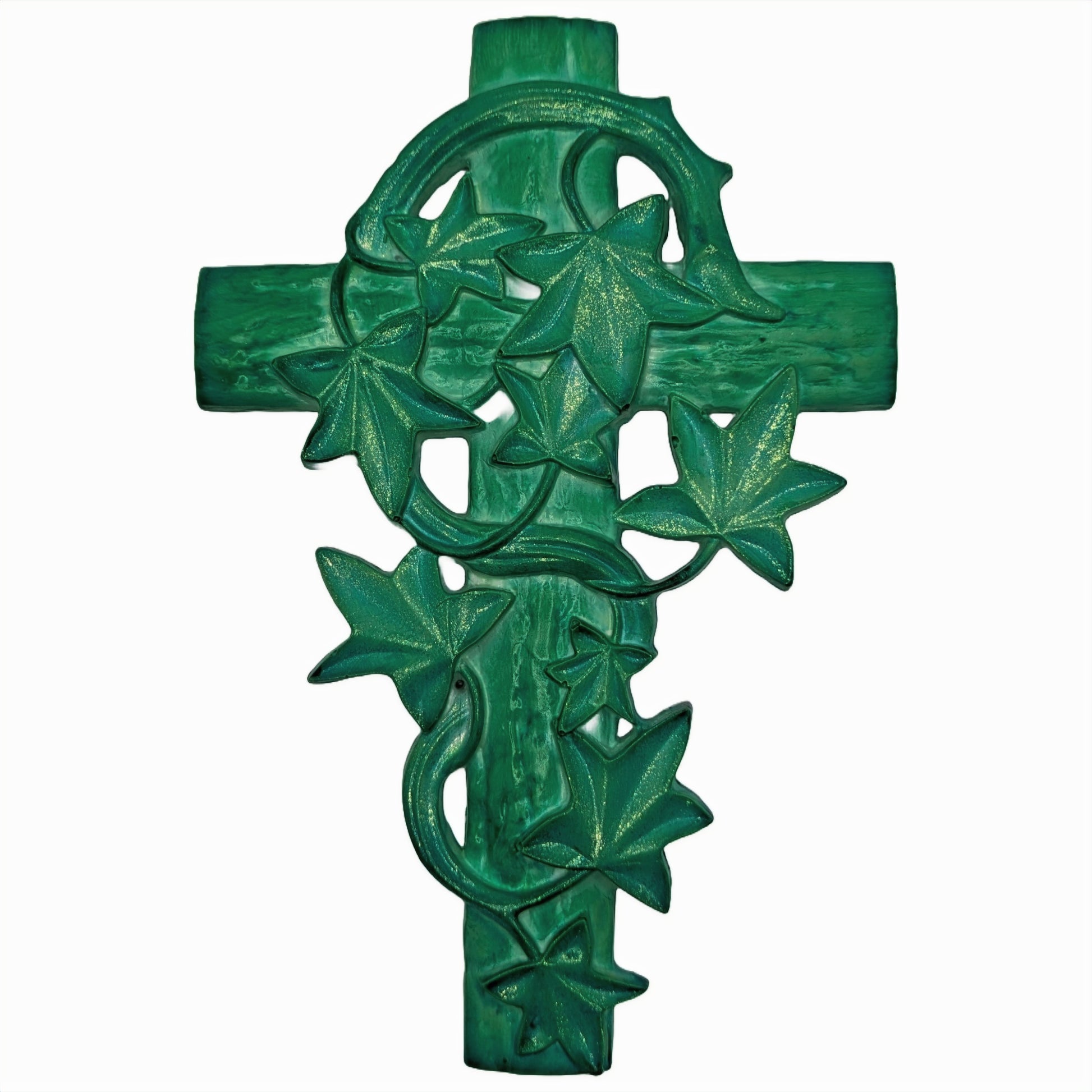 Cross of Rebirth | Wall Hanging | Handcrafted Craft Plaster | ZenGenUSA - ZenGen USA