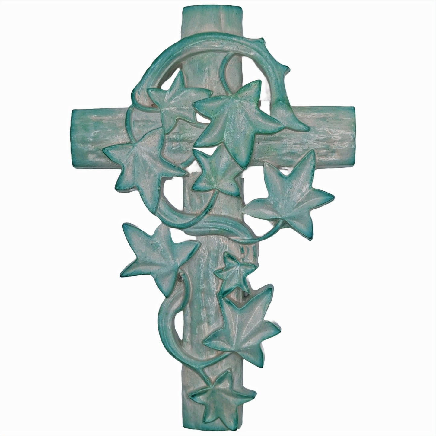 Cross of Rebirth | Wall Hanging | Handcrafted Craft Plaster | ZenGenUSA - ZenGen USA