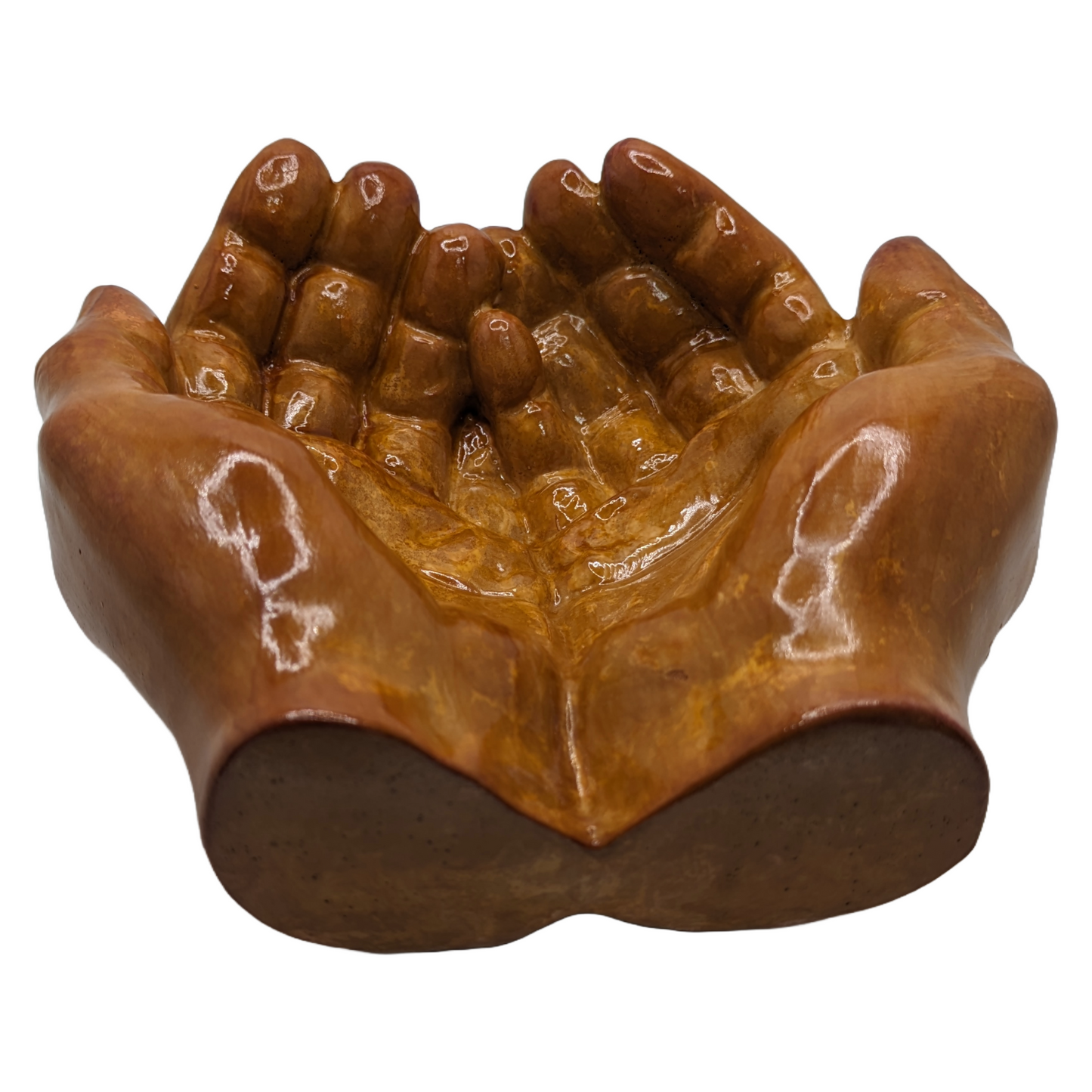 Hands of Grace - Natures Finishes - Craft Ceramic Sculpture - ZenGen USA