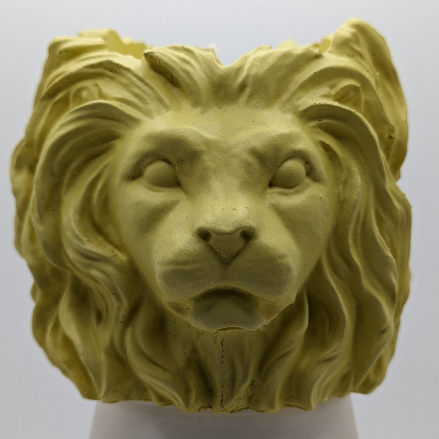 Valiant Leonard - Ceramic Lion - Handmade & Custom "ROAR" Scented Candle - ZenGen USA