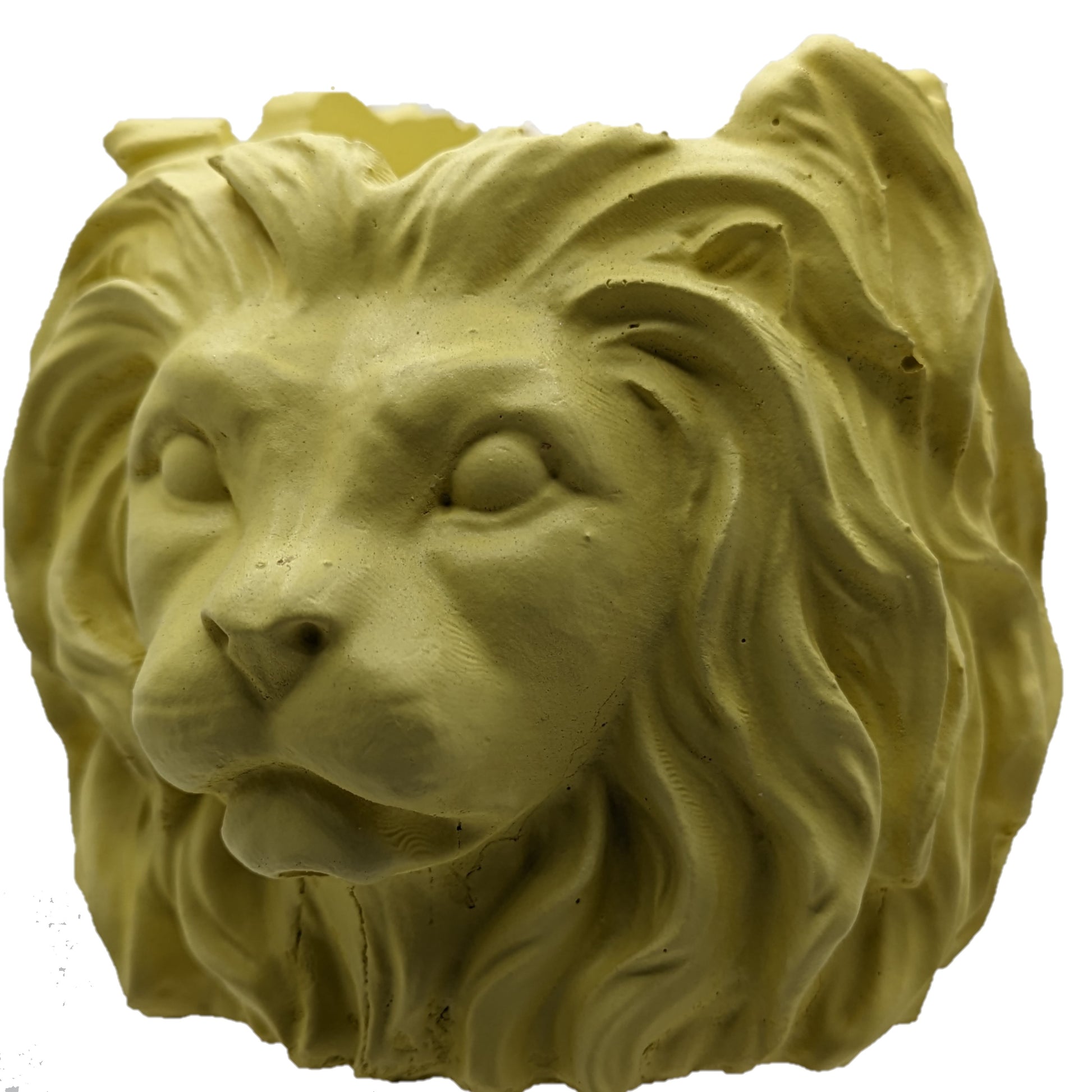 Valiant Leonard - Ceramic Lion - Handmade & Custom "ROAR" Scented Candle - ZenGen USA