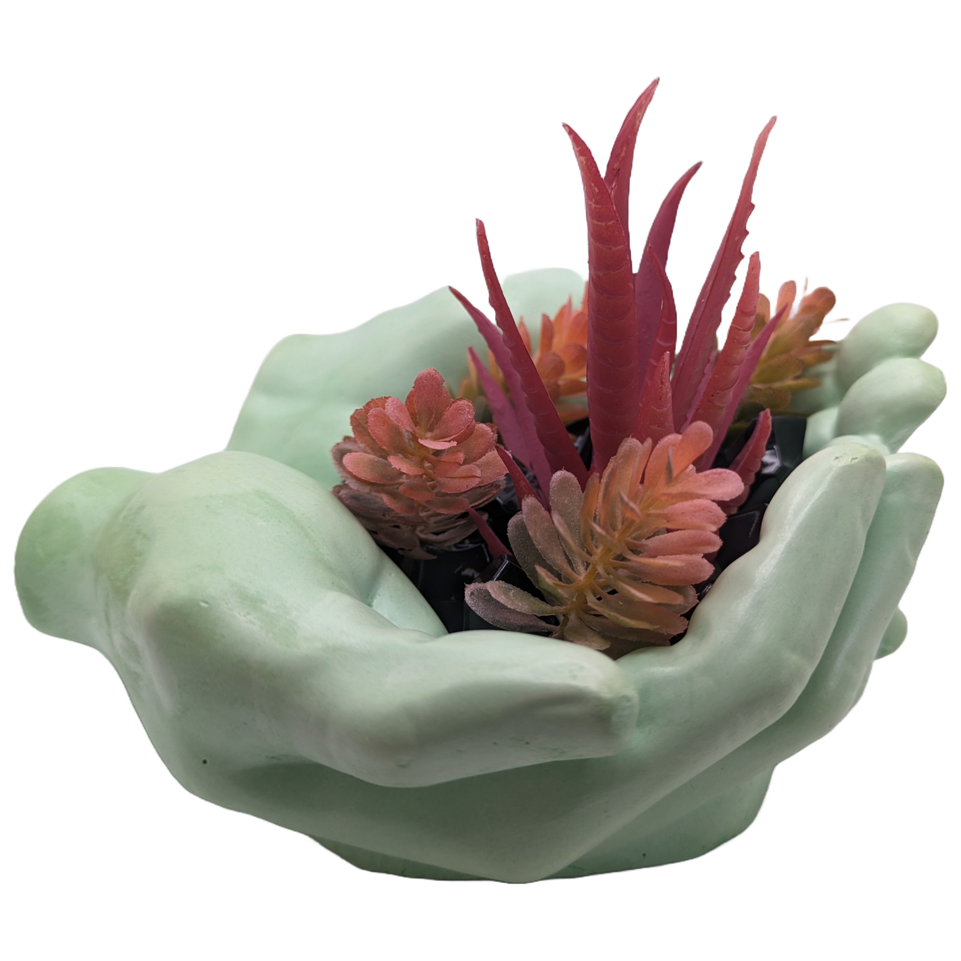 Succulent Hands - Craft Ceramic Pottery & Succulents - ZenGen USA