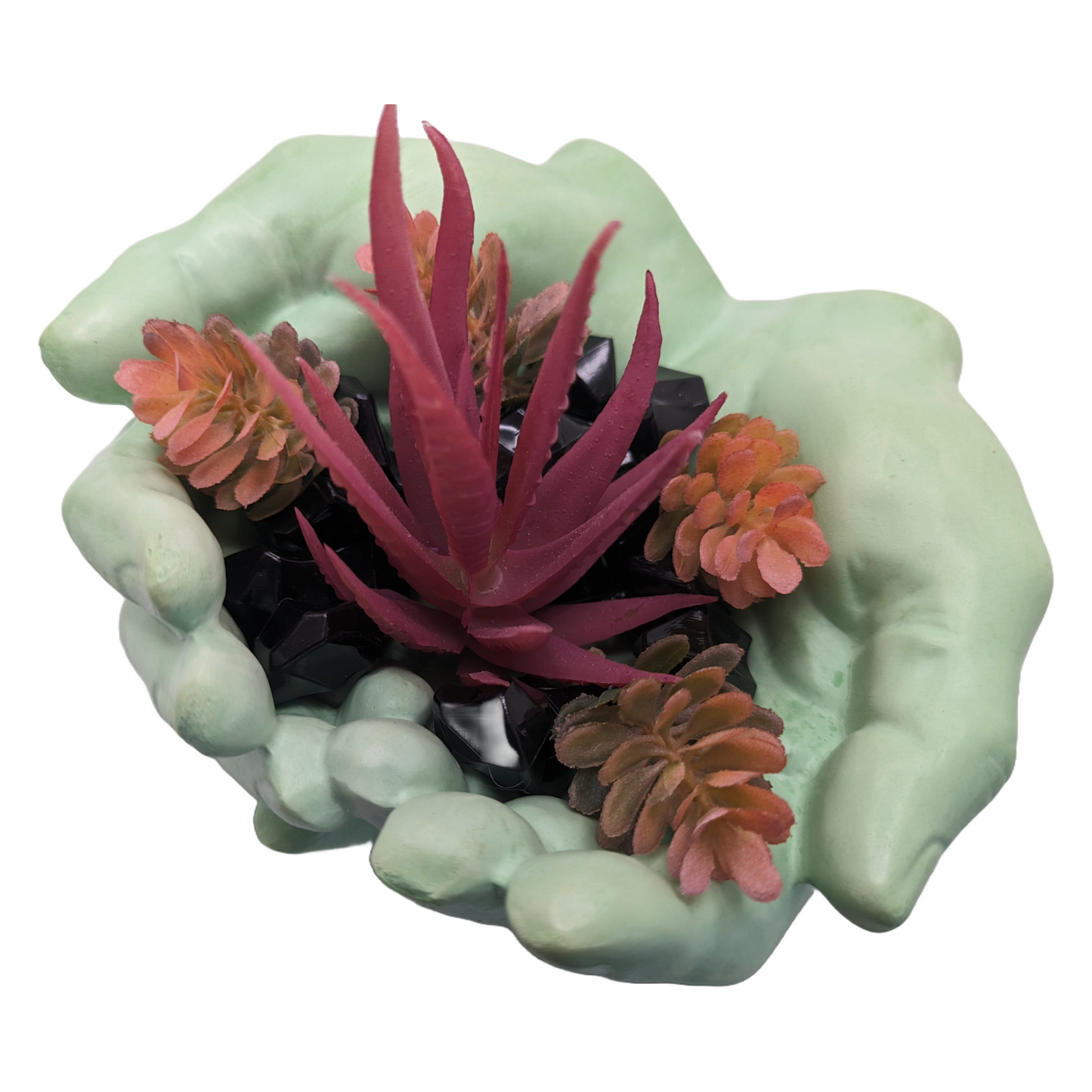 Succulent Hands - Craft Ceramic Pottery & Succulents - ZenGen USA