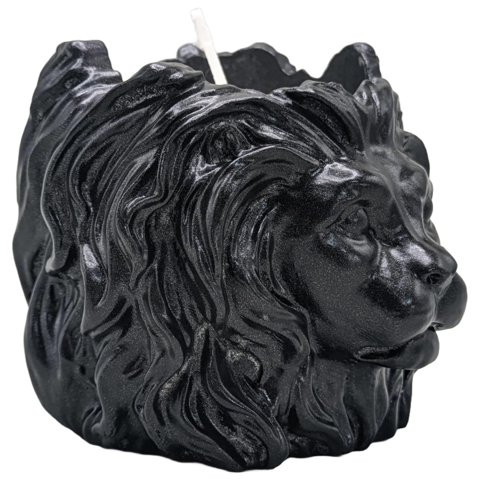 Valiant Leonard - Lion Head Craft Ceramic Scented Candle - ZenGen Original "ROAR Fragrance - Metallic Finishes - ZenGen USA