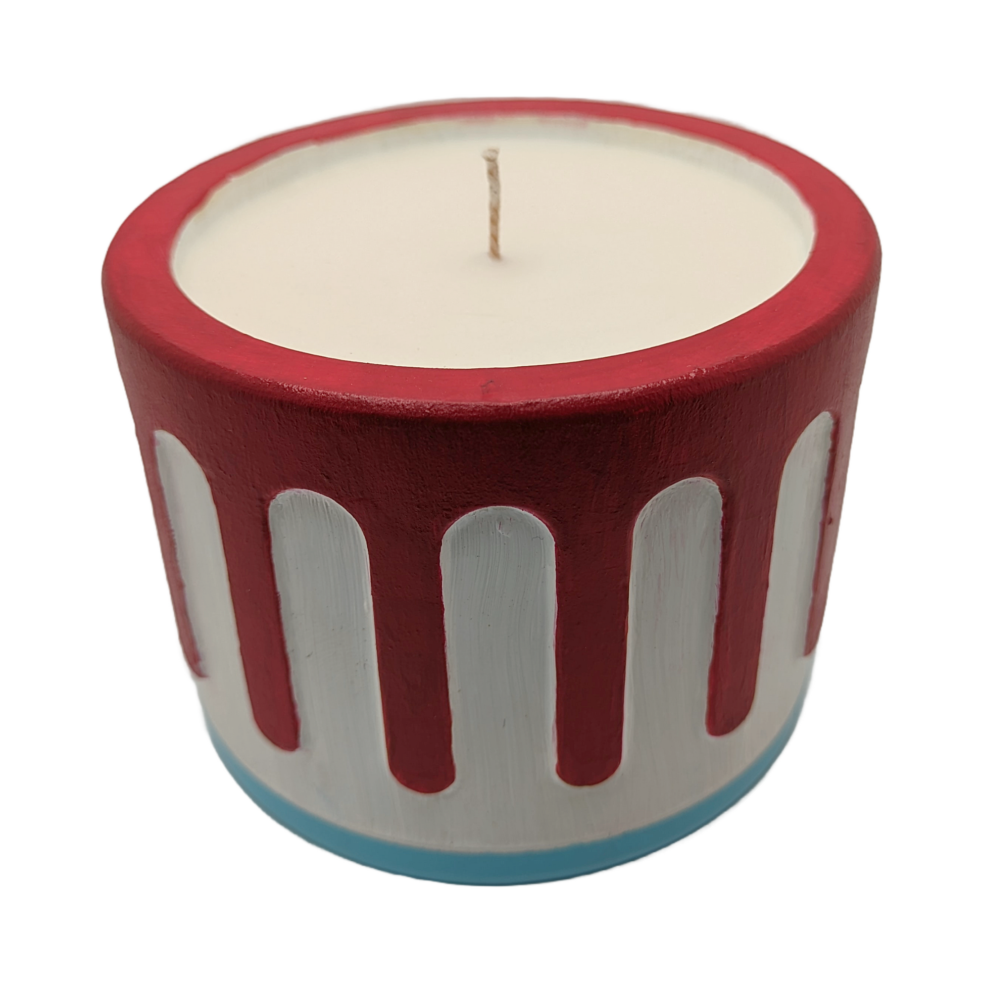 LIBERTY - SACRIFICE - Container Candle - Soy & Beeswax - Apple Pie Fragrance - Red/White/Blue - ZenGen USA