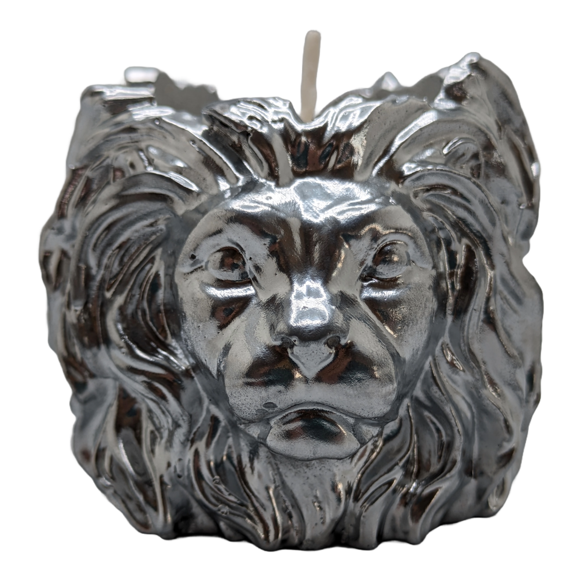 Valiant Leonard - Lion Head Craft Ceramic Scented Candle - ZenGen Original "ROAR Fragrance - Metallic Finishes - ZenGen USA