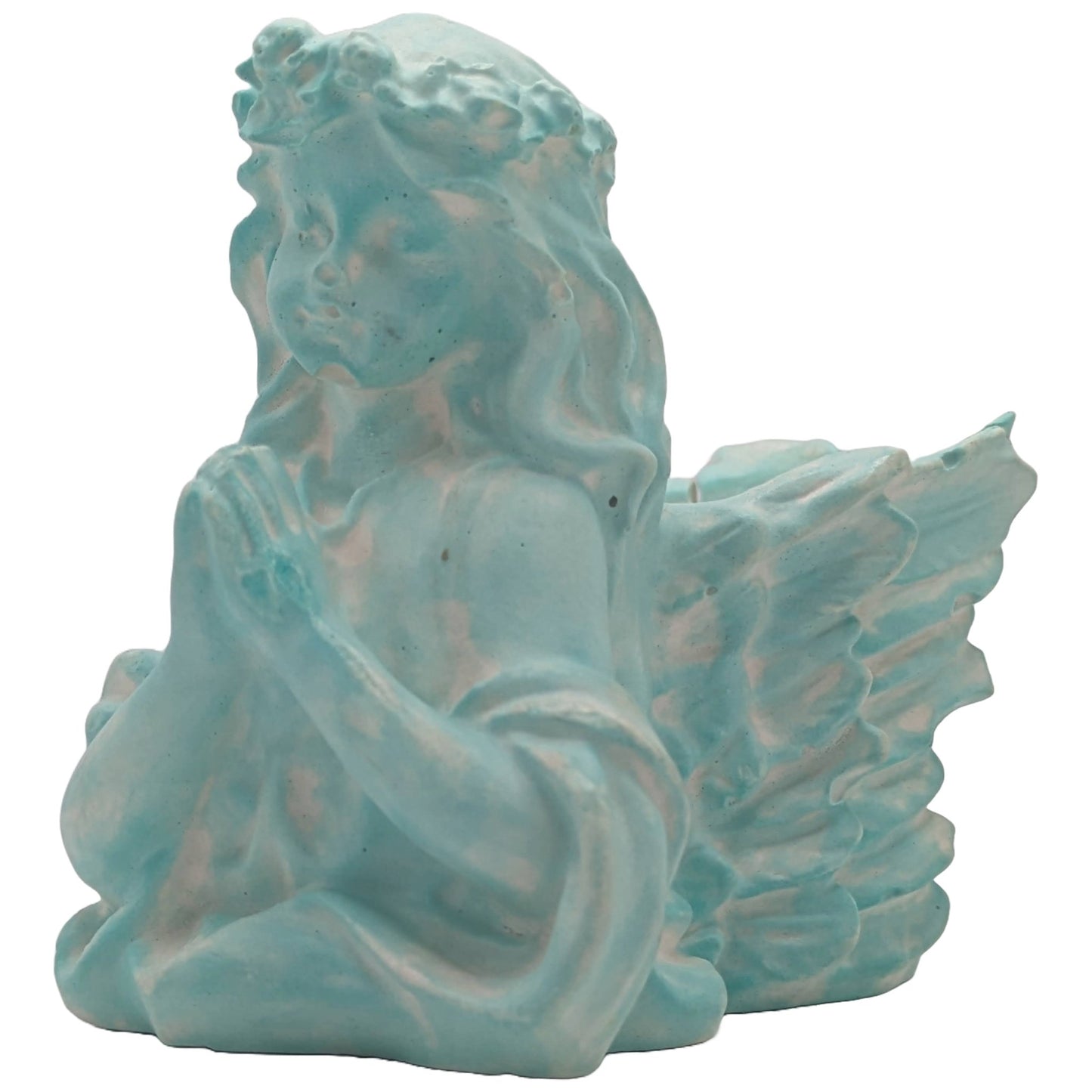 Angel of Faith - Craft Ceramic Candle - Soy & Bees Wax Blend - Vanilla & Lavender Fragrance… - ZenGen USA