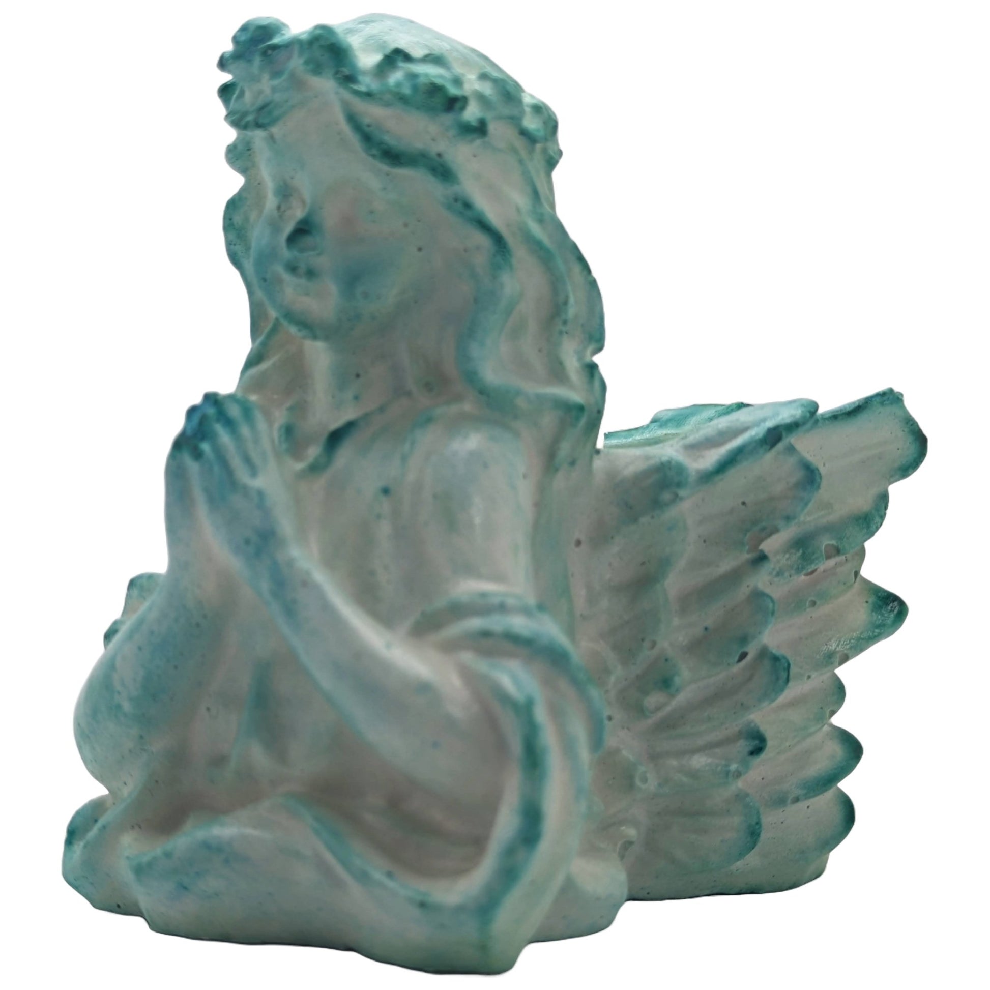 Angel of Faith - Craft Ceramic Candle - Soy & Bees Wax Blend - Vanilla & Lavender Fragrance… - ZenGen USA