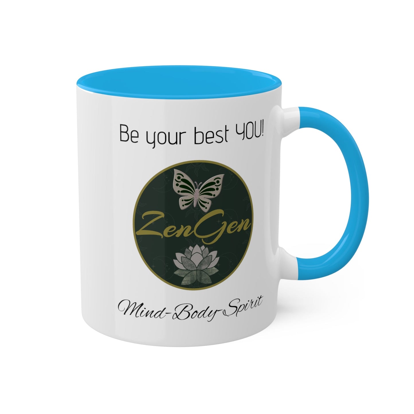 Be Your Best YOU - Colorful Mugs, 11oz - ZenGen USAMug