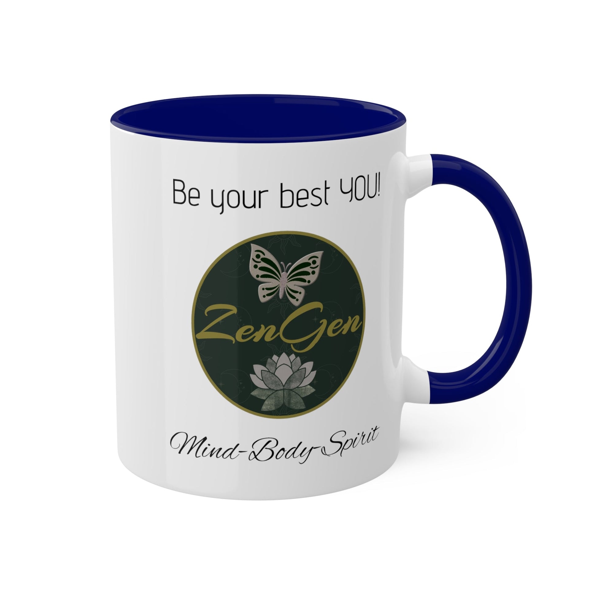 Be Your Best YOU - Colorful Mugs, 11oz - ZenGen USAMug