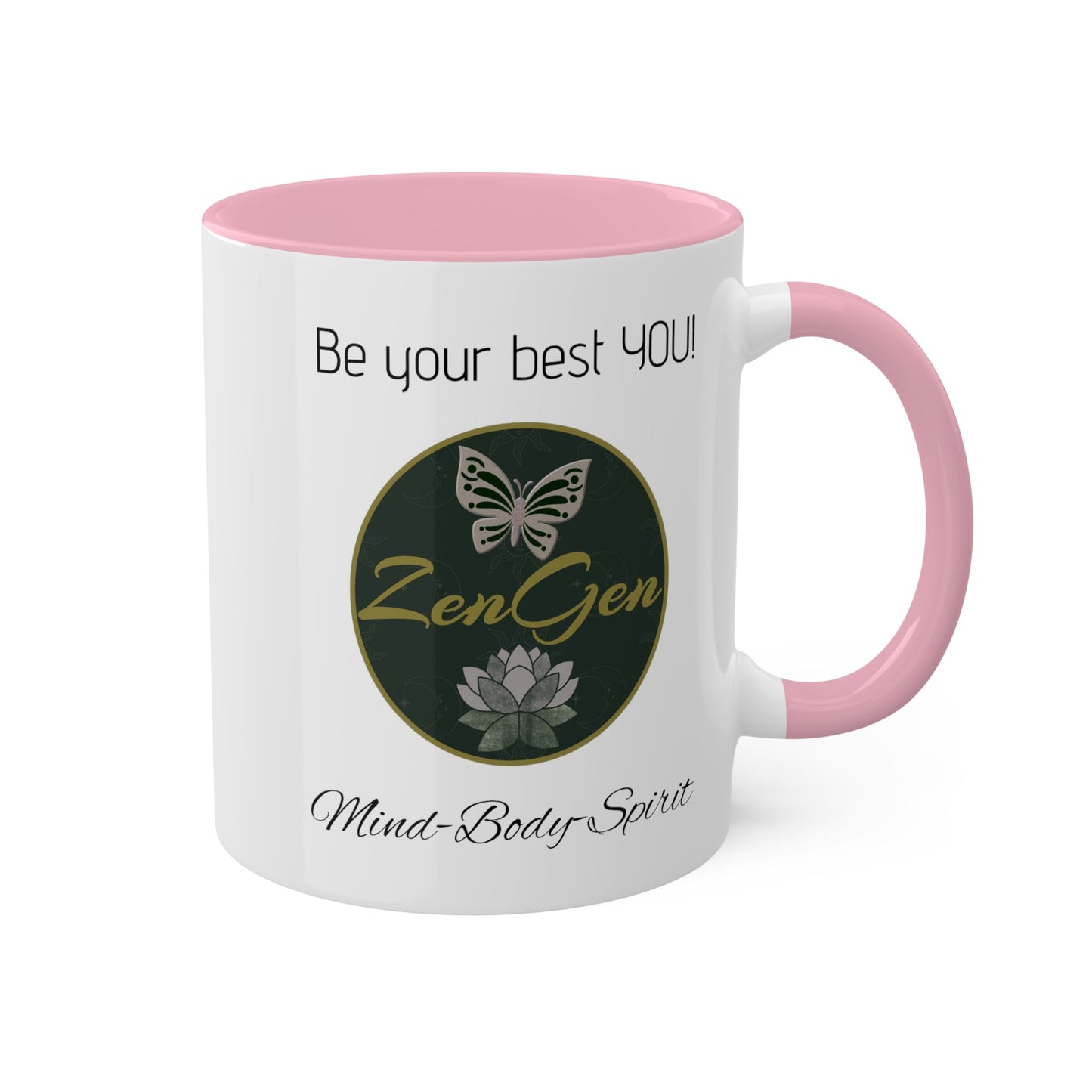 Be Your Best YOU - Colorful Mugs, 11oz - ZenGen USAMug