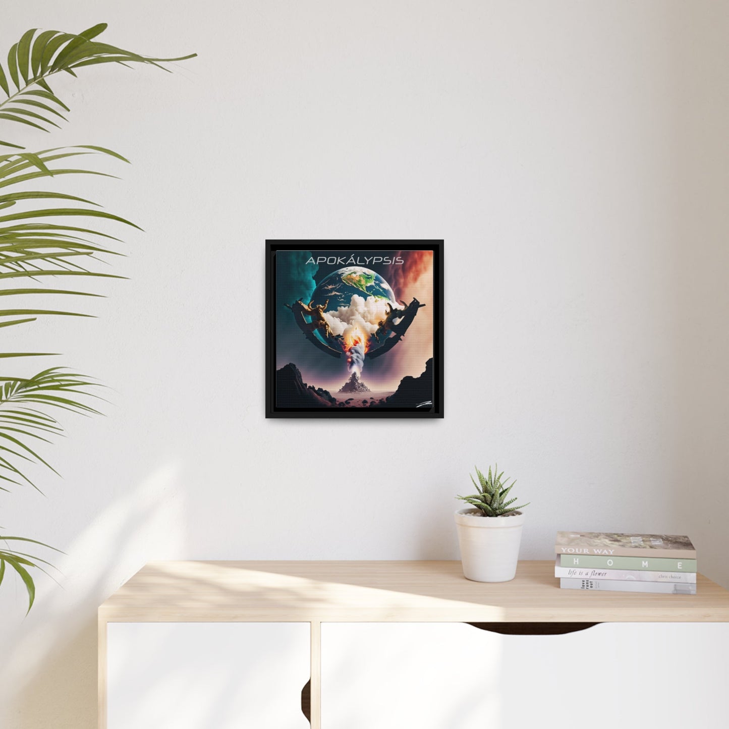 Canvas Print - Revelation Collection | Apokalypsis | Matte Canvas, Black Frame | ZenGen USA - ZenGen USACanvas