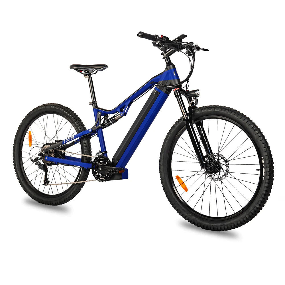 500W Electric Ebike - 27.5 Inch Electric Mountain Bicycle 48V 27 Speed - Bafang Motor - ZenGen USA